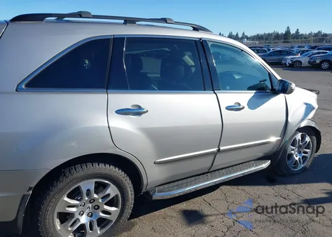 2012 Acura Mdx Technology Package z USA, uszkodzony, nr VIN 2HNYD2H39C8520340